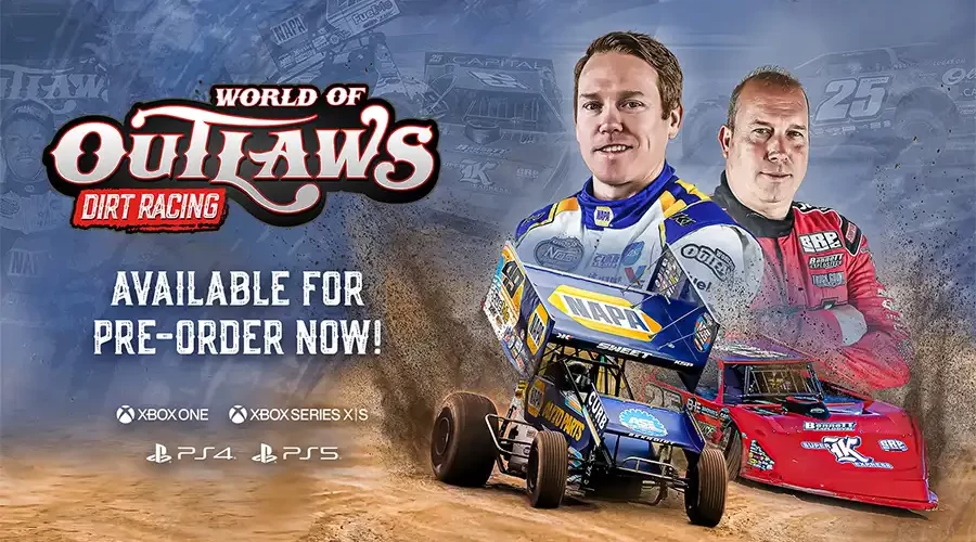 Portada del videojuego World of Outlaws: Dirt Racing